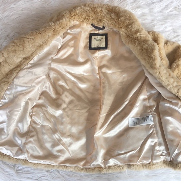 Abercrombie fur teddy jacket cream - Picture 5 of 6